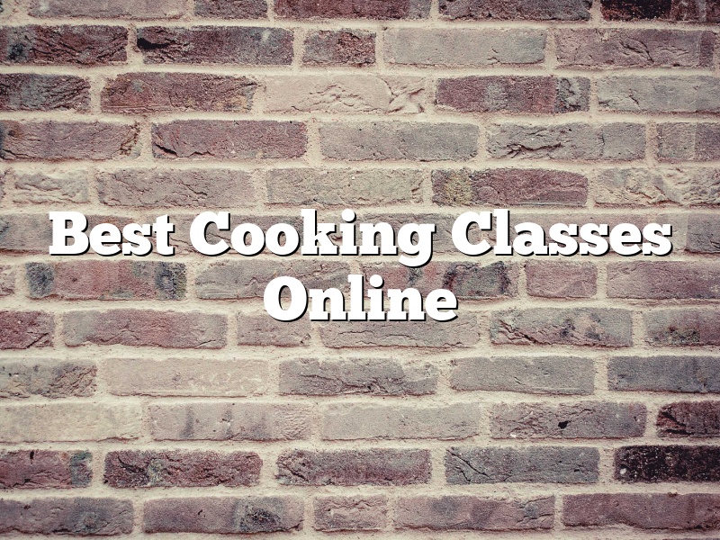 Best Cooking Classes Online