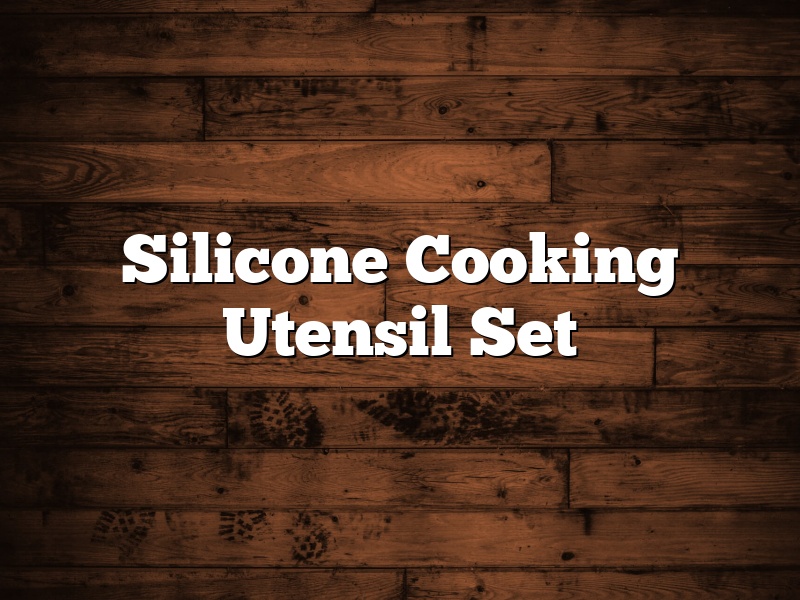 Silicone Cooking Utensil Set