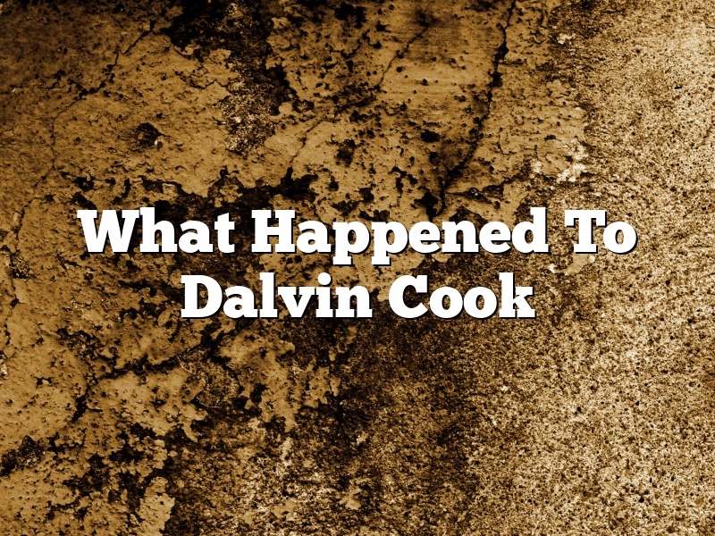 What Happened To Dalvin Cook